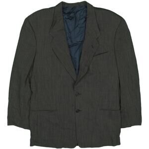 90s Vintage Giorgio Armani Saks Fifth Avenue Wool Italy Blazer Jacket Coat Suit